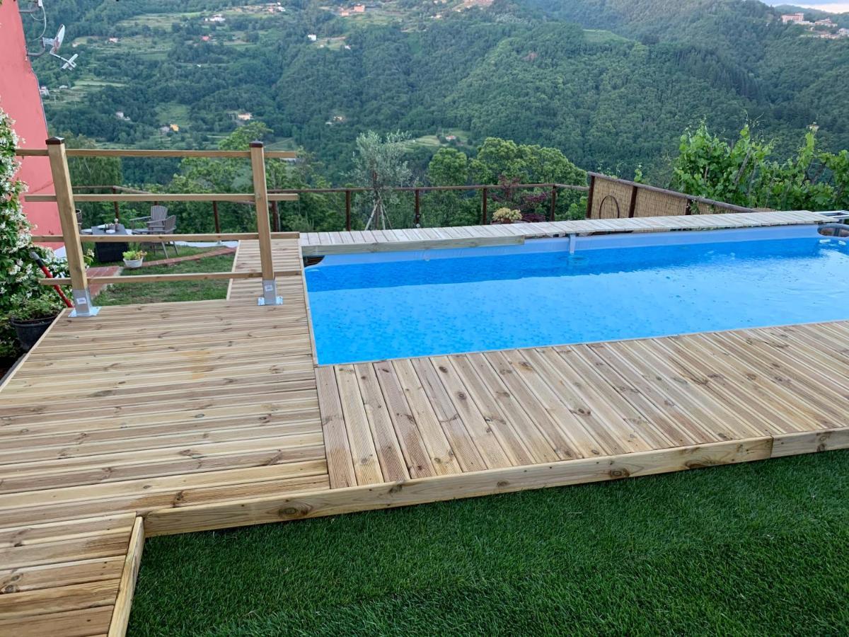 Villa Casa Emma Fiattone In Garfagnana Esterno foto