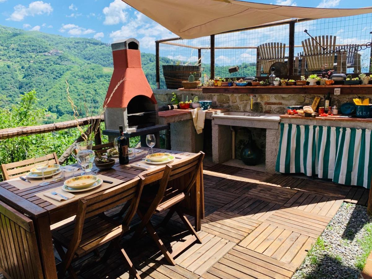 Villa Casa Emma Fiattone In Garfagnana Esterno foto